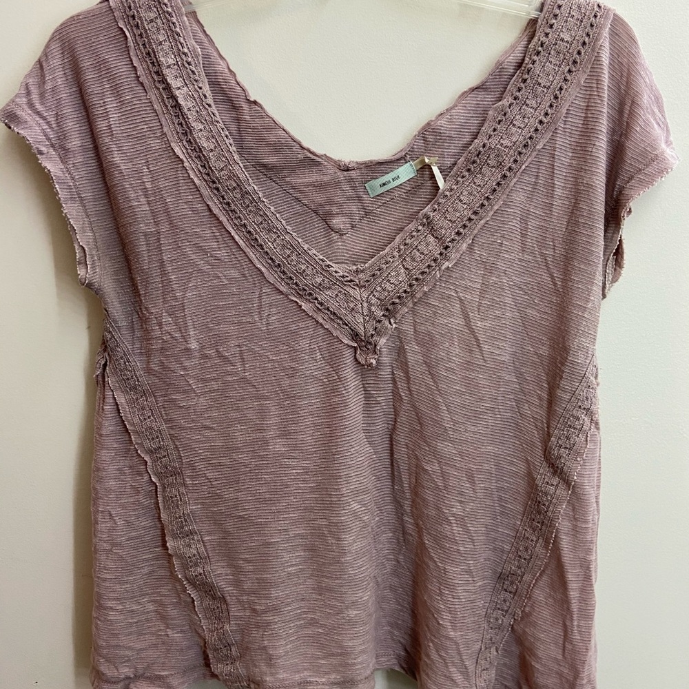 v-neck blouse